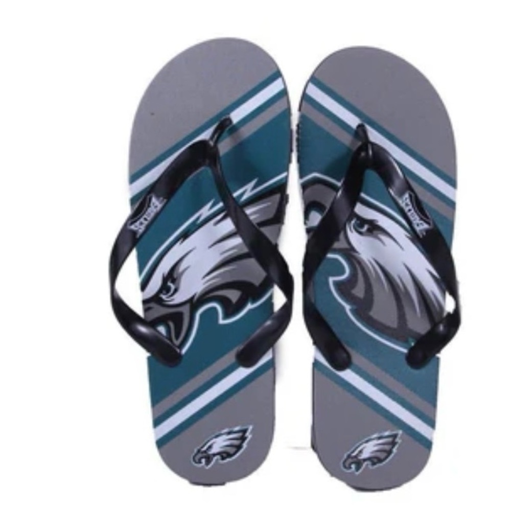 NFL eagles football flip flop unisex